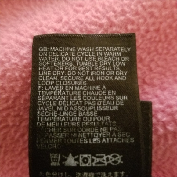 The North Face Pink and Gray Kids Jacket - Picture 8 of 8